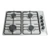 Estufa empotrable Challenger SP6043 inox con parrillas de alambre vista frontal
