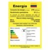 Etiqueta RETIQ de eficiencia energética de la estufa empotrable Challenger SP6043
