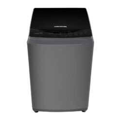 Lavadora Challenger 11 kg carga superior gris oscuro CW5711 vista frontal