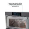 Ventilador que reparte el calor y acelera la cocción horno microondas Challenger con grill