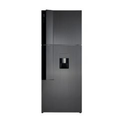 Nevera Challenger No Frost 482 L Inverter con dispensador de agua negra vista frontal