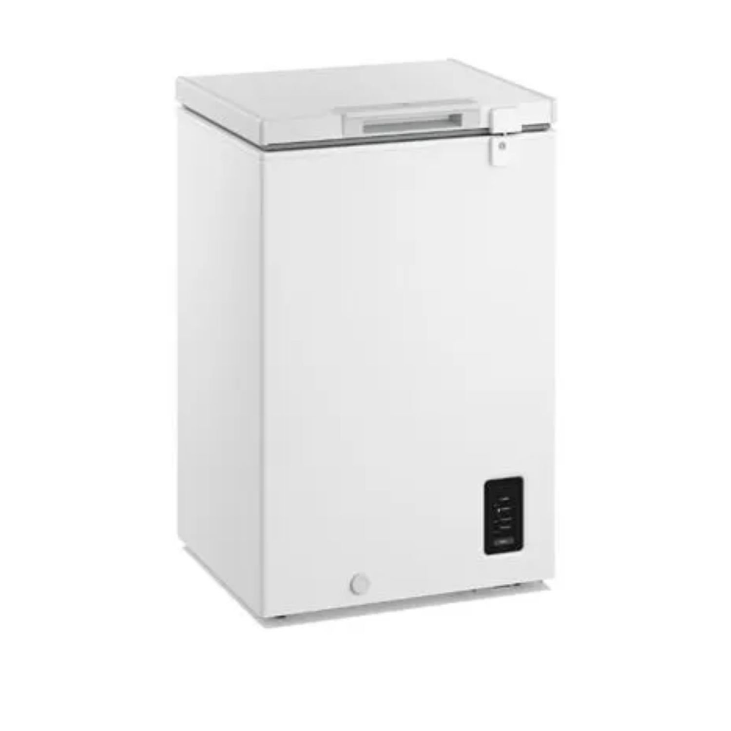 Congelador horizontal Electrolux 95 litros compacto blanco vista lateral