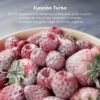 Función Turbo para congelar rápido alimentos y bebidas congelador Electrolux 95 litros