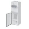 Dispensador Electrolux ES11WR con gabinete inferior abierto para almacenamiento