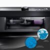 Dispensador con tecnología Jet&Clean lavadora Electrolux 22 kg negra