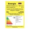 Etiqueta de eficiencia energética clase A de la nevera Electrolux ERBB32N3HXB