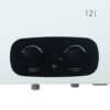Panel de control del calentador Haceb Bambú 12 L tiro natural con display y perillas