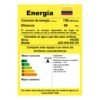 Etiqueta de eficiencia energética RETIQ del calentador Haceb Bambú 5,5 litros gas natural
