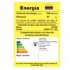 Etiqueta de eficiencia energética RETIQ del calentador Haceb Bambú 6 litros gas natural