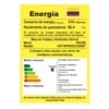 Etiqueta de energía RETIQ estufa de piso Haceb Cristal 76 cm gas natural