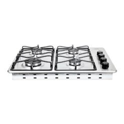Estufa de empotrar Haceb Tofu 60 cm acero inoxidable vista frontal