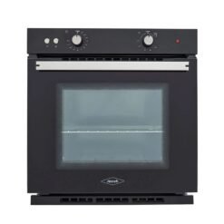 Horno mixto de empotrar Haceb Tofu 60 cm 67 L negro vista frontal