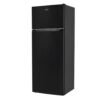 Nevera Haceb Frost 207 litros 2 puertas negra vista lateral