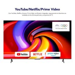 Televisor iFFALCON 55U65 con YouTube, Netflix y Prime Video en Google TV