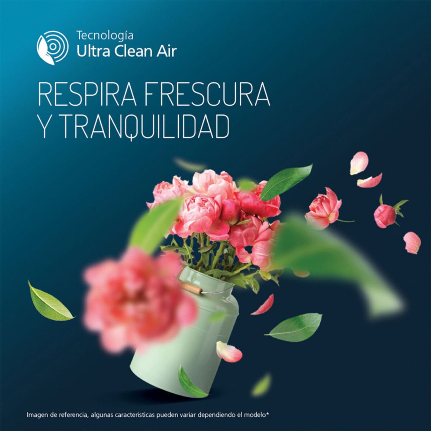 Tecnología Ultra Clean Air aire acondicionado Mabe 12.000 BTU aire fresco y limpio