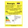 Etiqueta de eficiencia energética RETIQ del aire acondicionado Rowa 24000 BTU