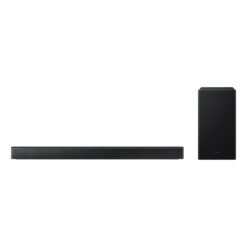 Barra de sonido Samsung HW-B650F 3.1 canales con subwoofer inalámbrico vista frontal