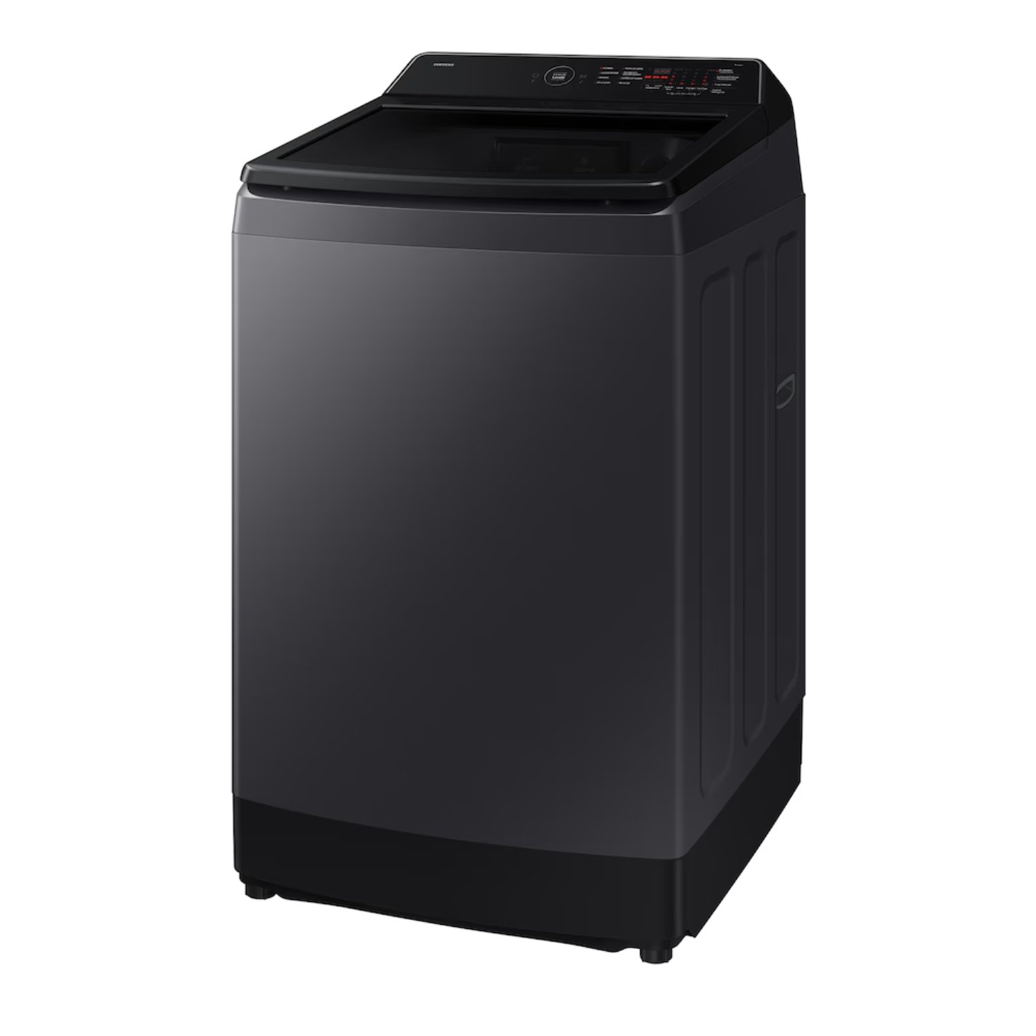 Lavadora Samsung WA70F13E4C de carga superior vista en ángulo