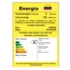 Etiqueta RETIQ de la lavadora Samsung WA70H23SPB: eficiencia A y consumo de 8 kWh/mes