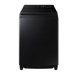 Lavadora Samsung Bespoke WA80F19S8B 19 kg carga superior negra vista frontal