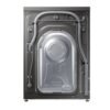 Lavasecadora Samsung WD11T4046BX con la puerta abierta y tambor en acero inoxidable