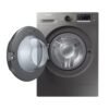 Puerta y tambor de la lavasecadora Samsung WD11T4046BX en detalle