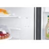 Nevera Samsung RT31DG5220B1 SpaceMax abierta y organizada con alimentos