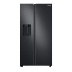 Nevecón Samsung Side by Side 628 litros negro RS22T5200B1 vista frontal