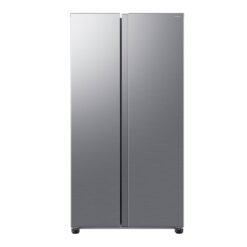 Nevecón Samsung Side by Side 529 litros gris RS40H53XAT vista frontal