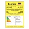Etiqueta RETIQ del centro de lavado Samsung WH26DBH700GV: eficiencia A y consumo de 4.5 kWh/mes
