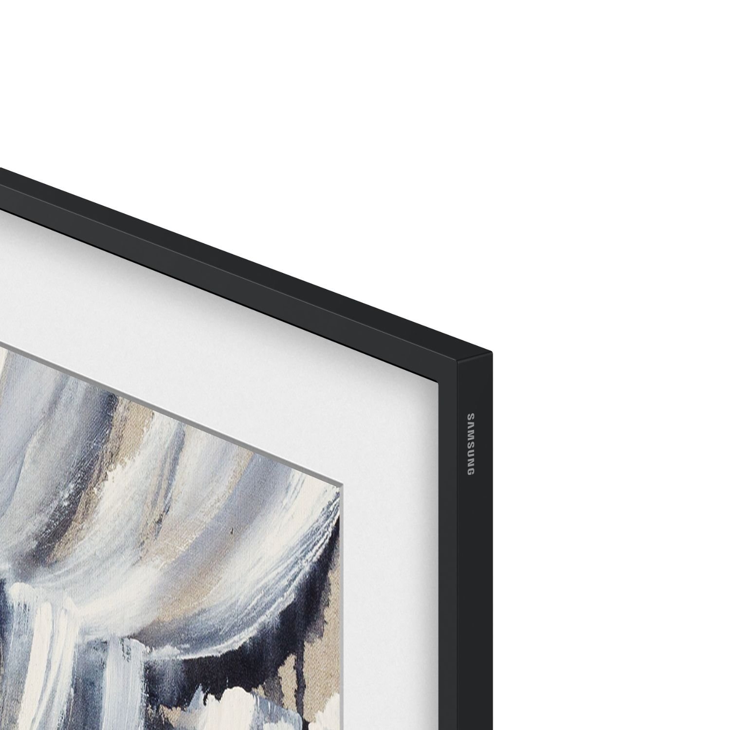 Detalle del marco y acabado del televisor Samsung The Frame 65 pulgadas QN65LS03H