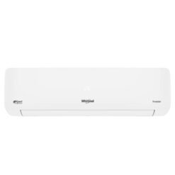 Aire acondicionado mini split Whirlpool 24000 BTU Inverter vista frontal de la unidad interior