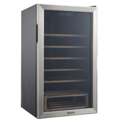Cava de vinos Whirlpool WW3310S de 33 botellas, vista lateral izquierda