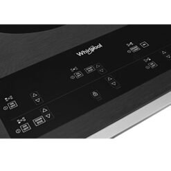 Controles táctiles Tap Touch estufa eléctrica Whirlpool vitrocerámica 91 cm