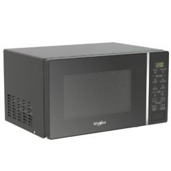 Microondas Whirlpool WM1807B negro de 20 L vista en ángulo