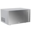 Microondas Whirlpool WM2811D plata de 30 L vista lateral en ángulo