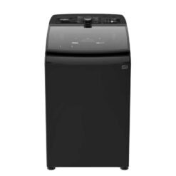 Lavadora Whirlpool 17 kg carga superior negra WW17NNAHLA vista frontal