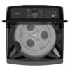 Lavadora Whirlpool WW17NNAHLA abierta con panel de control digital y tina amplia