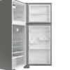 Refrigerador y congelador abiertos con anaqueles ajustables nevera Whirlpool 449 L