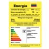 Etiqueta de eficiencia energética clase B de la nevera Whirlpool Inverter WT32409D