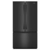 Nevecón Whirlpool French Door 861 L Xpert Inverter negro vista frontal